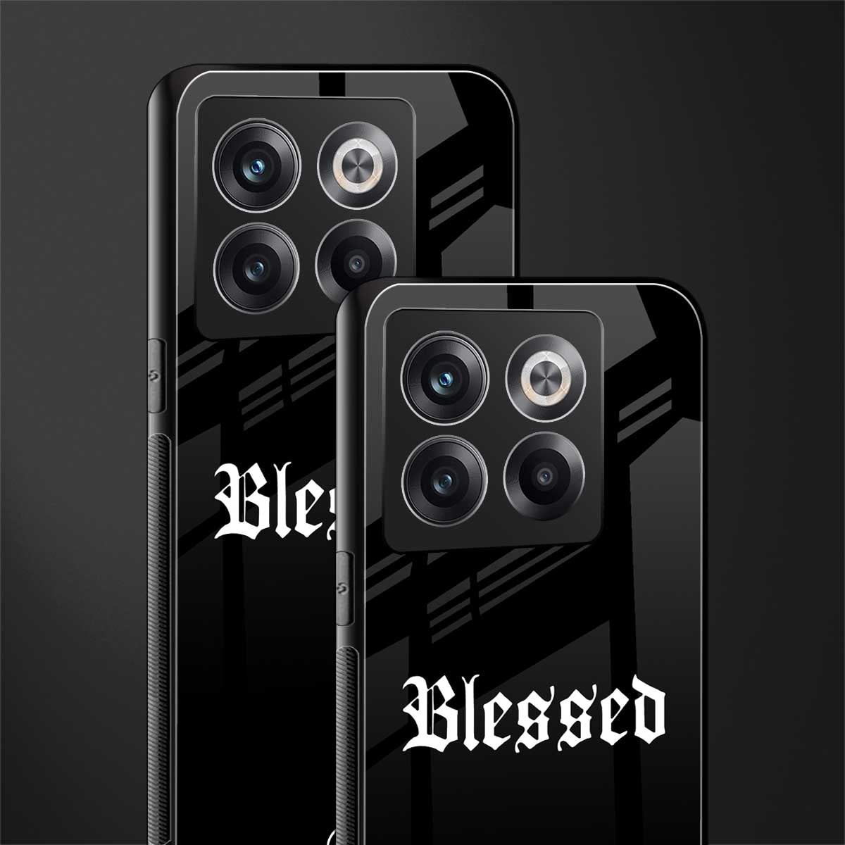 blessed back phone cover | glass case for oneplus 10t
