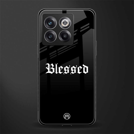 blessed back phone cover | glass case for oneplus 10t