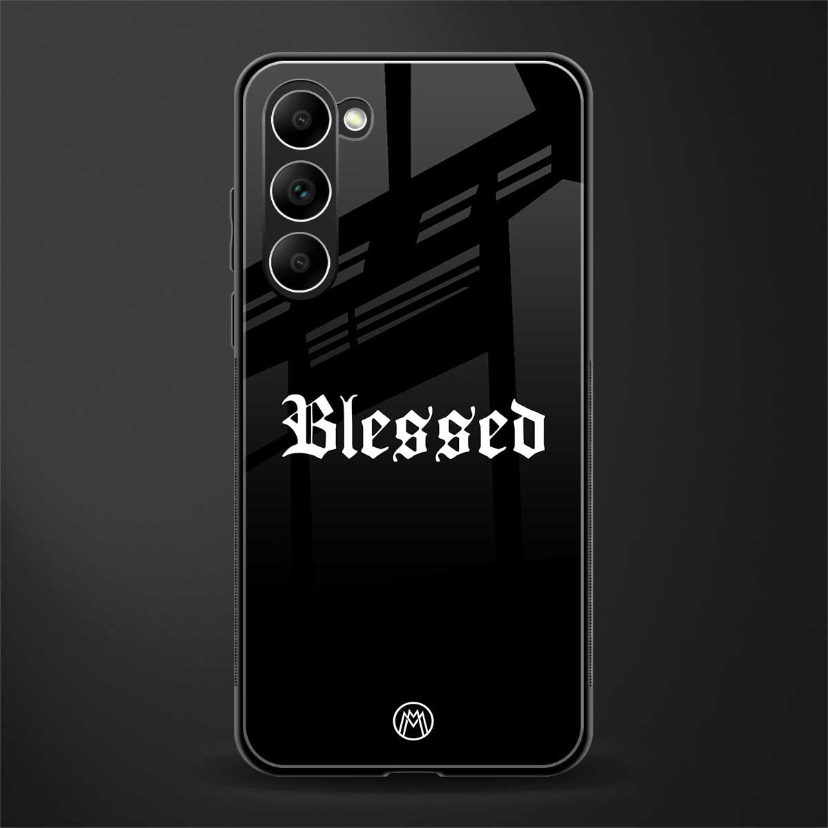 blessed glass case for phone case | glass case for samsung galaxy s23 plus