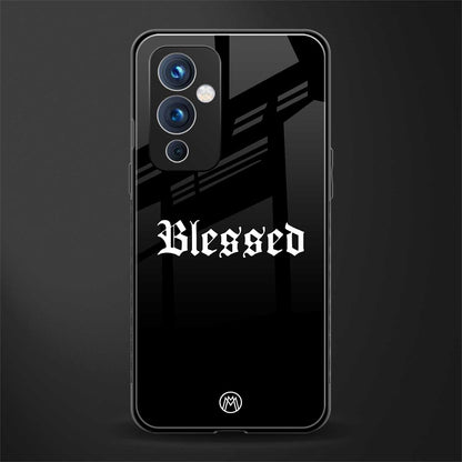 blessed back phone cover | glass case for oneplus 9