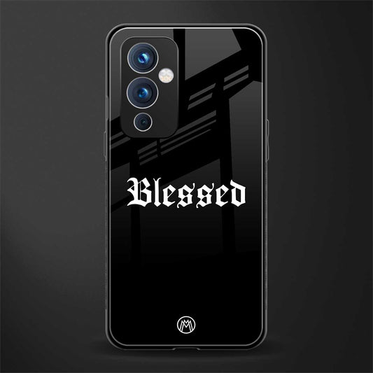 blessed back phone cover | glass case for oneplus 9