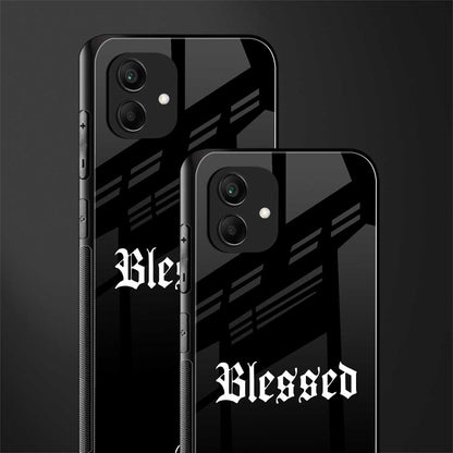 blessed back phone cover | glass case for samsung galaxy a04