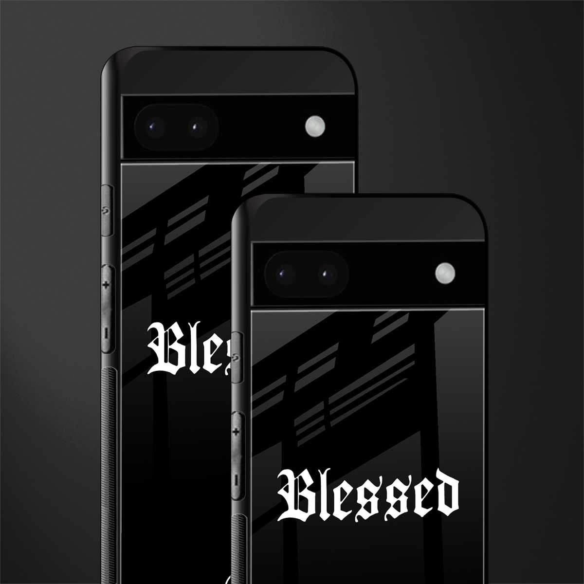 blessed back phone cover | glass case for google pixel 6a