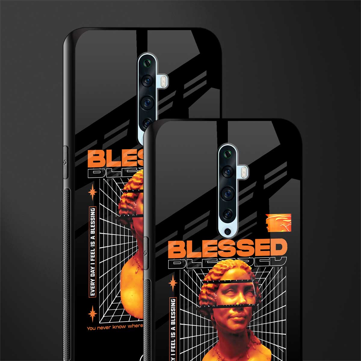 blessing glass case for oppo reno 2f image-2