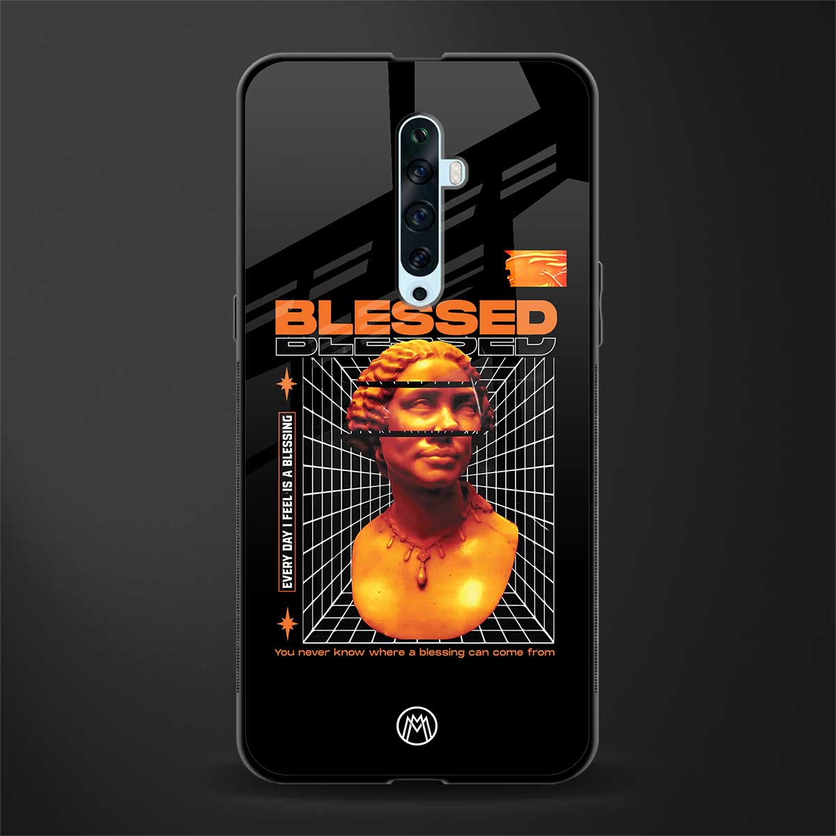 blessing glass case for oppo reno 2z image