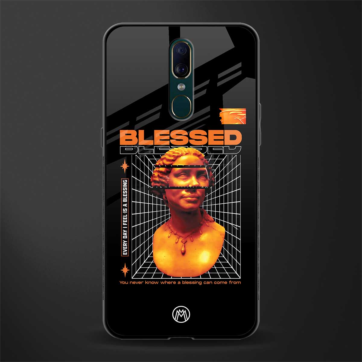 blessing glass case for oppo a9 image