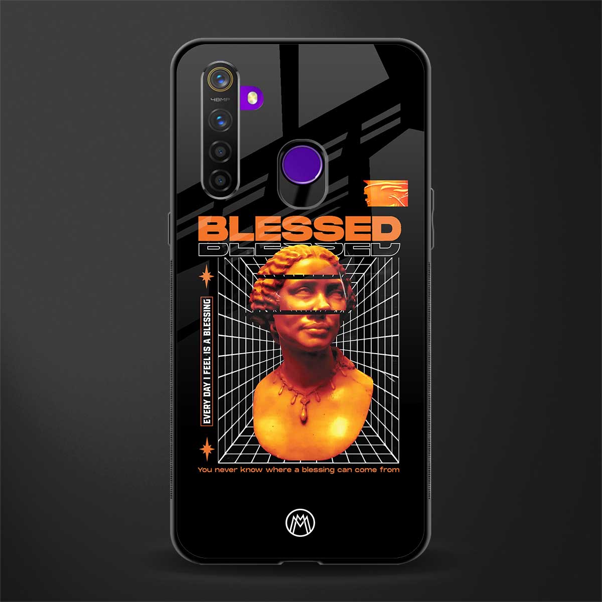 blessing glass case for realme narzo 10 image