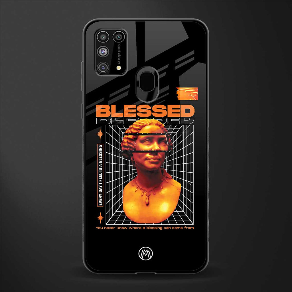 blessing glass case for samsung galaxy m31 prime edition image