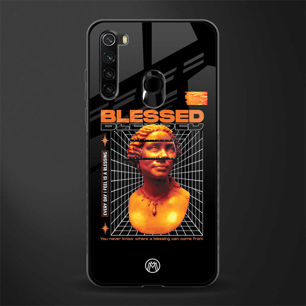 blessing glass case for redmi note 8 image