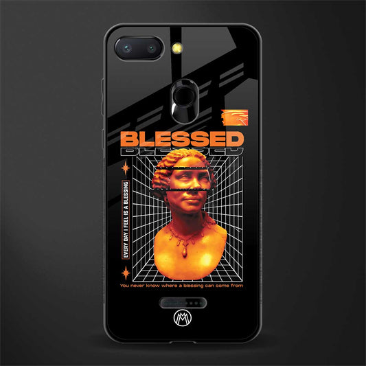 blessing glass case for redmi 6 image