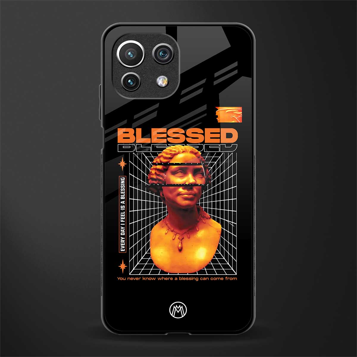 blessing glass case for mi 11 lite image