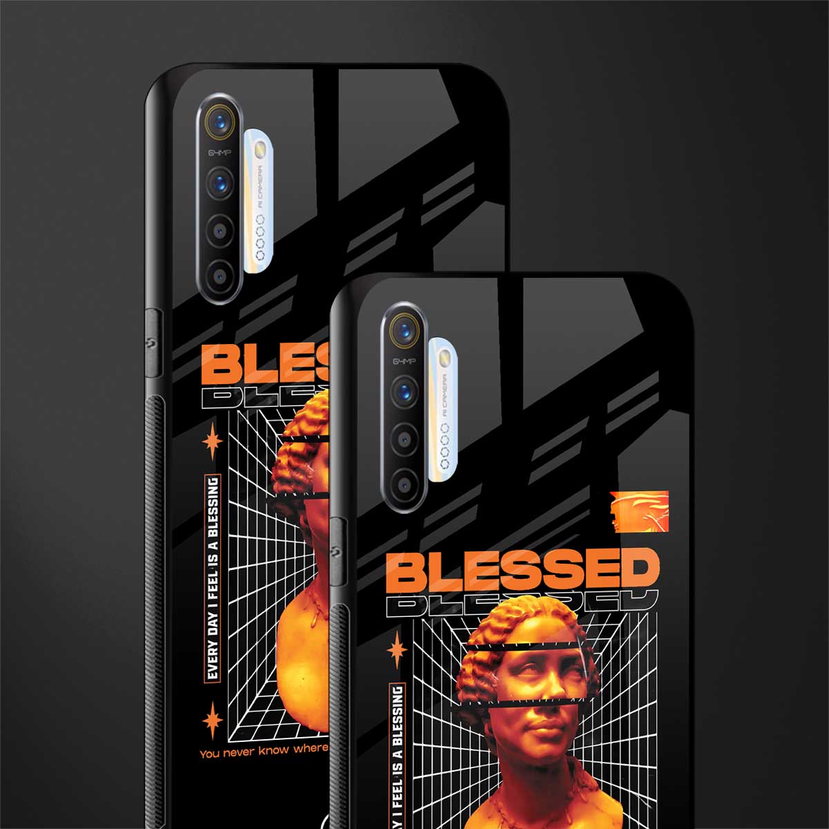 blessing glass case for realme xt image-2