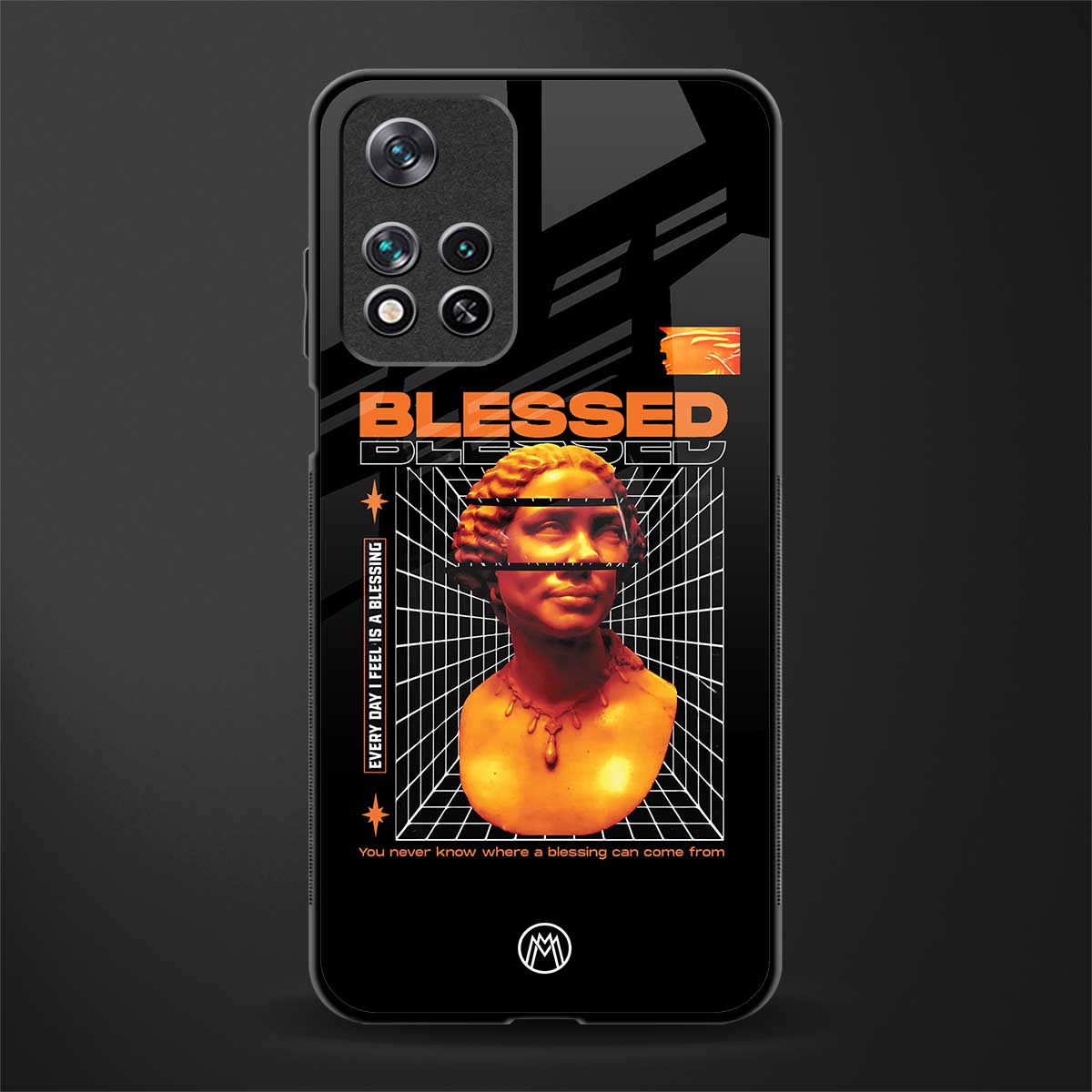 blessing glass case for poco m4 pro 5g image