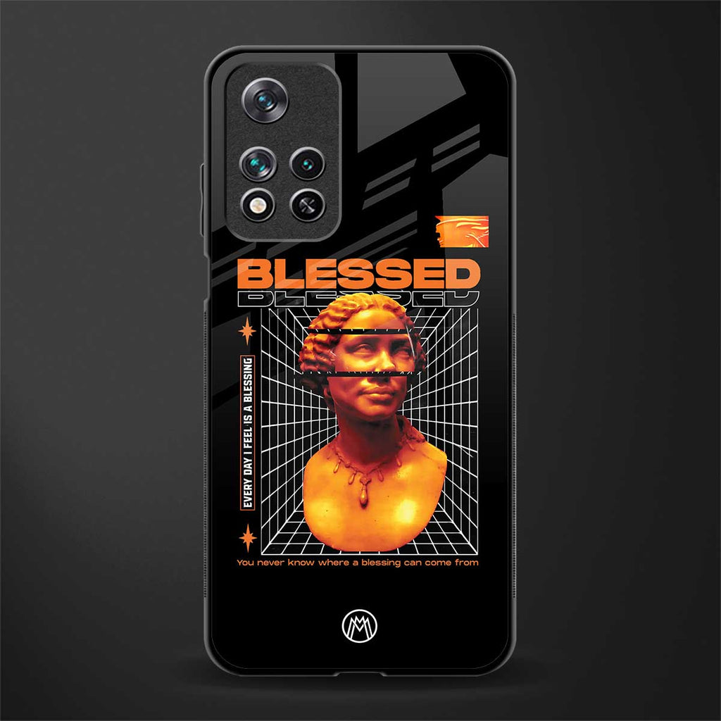 blessing glass case for xiaomi 11i 5g image