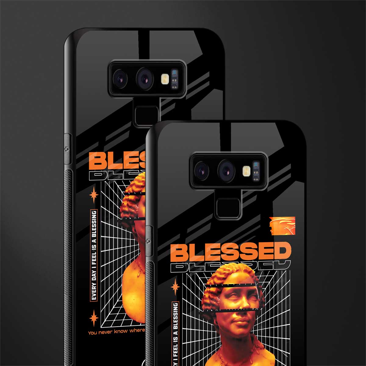 blessing glass case for samsung galaxy note 9 image-2