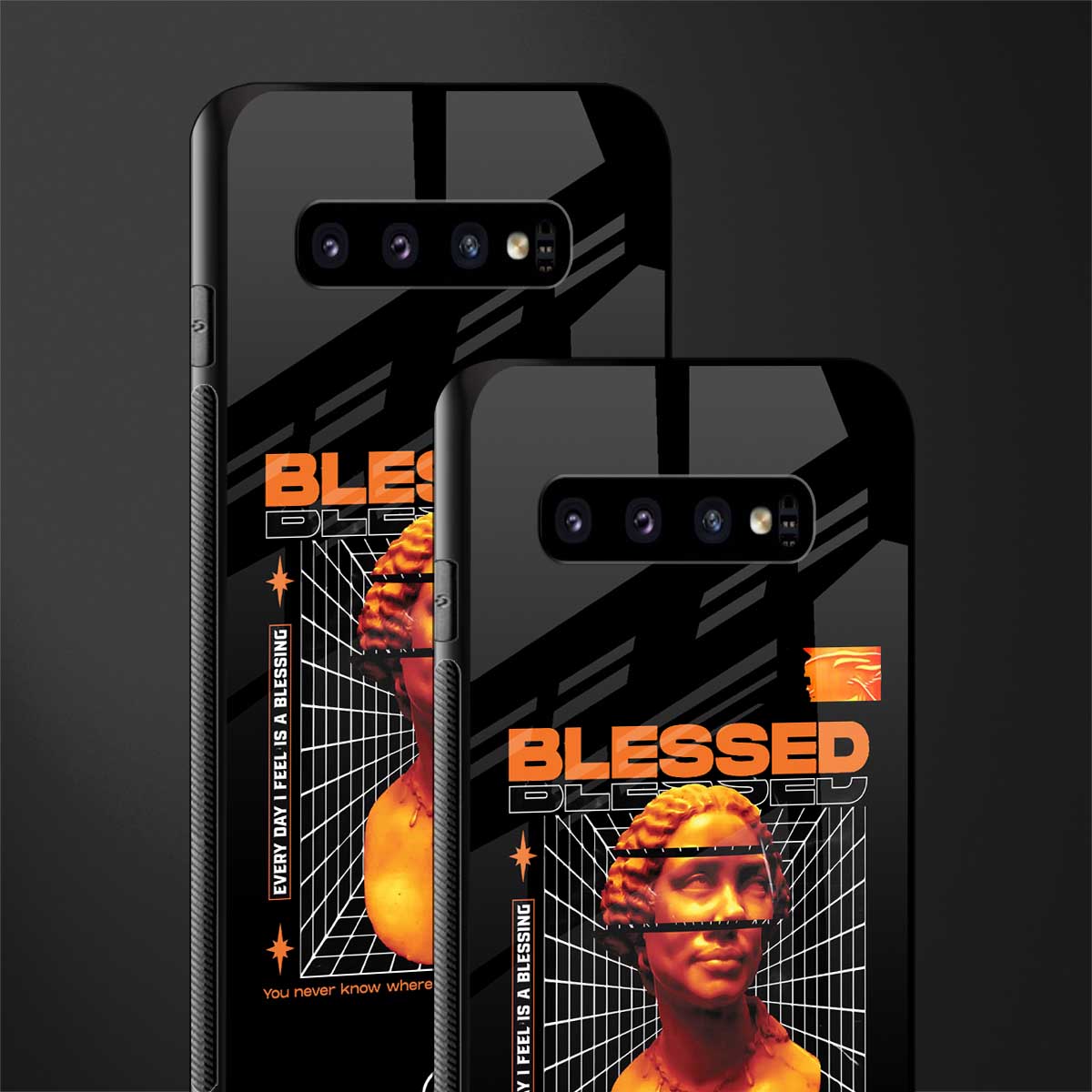 blessing glass case for samsung galaxy s10 plus image-2