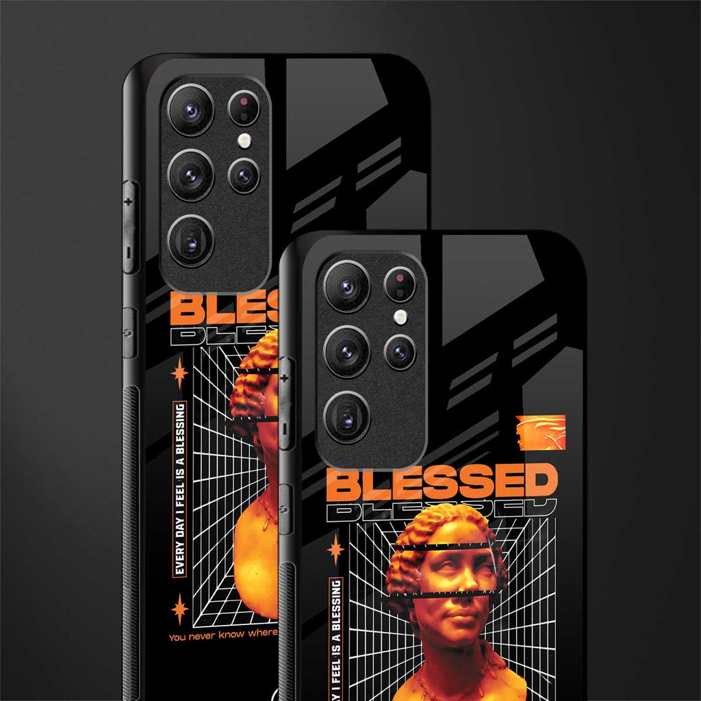 blessing glass case for samsung galaxy s22 ultra 5g image-2