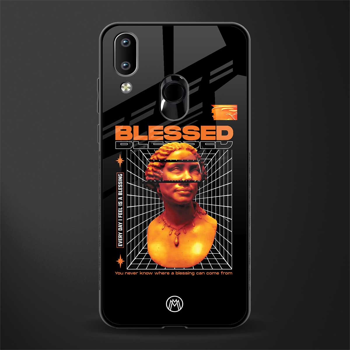 blessing glass case for vivo y91 image