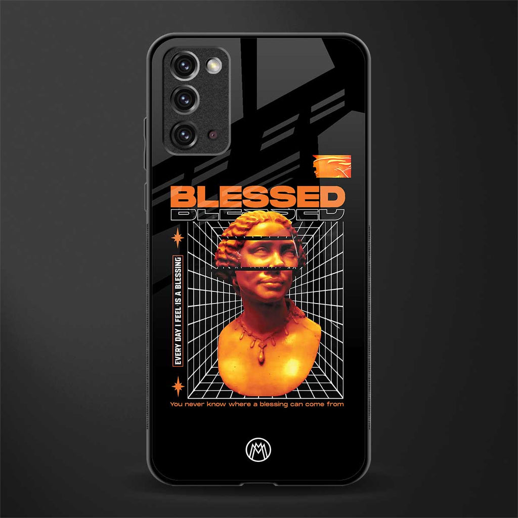 blessing glass case for samsung note 20 image