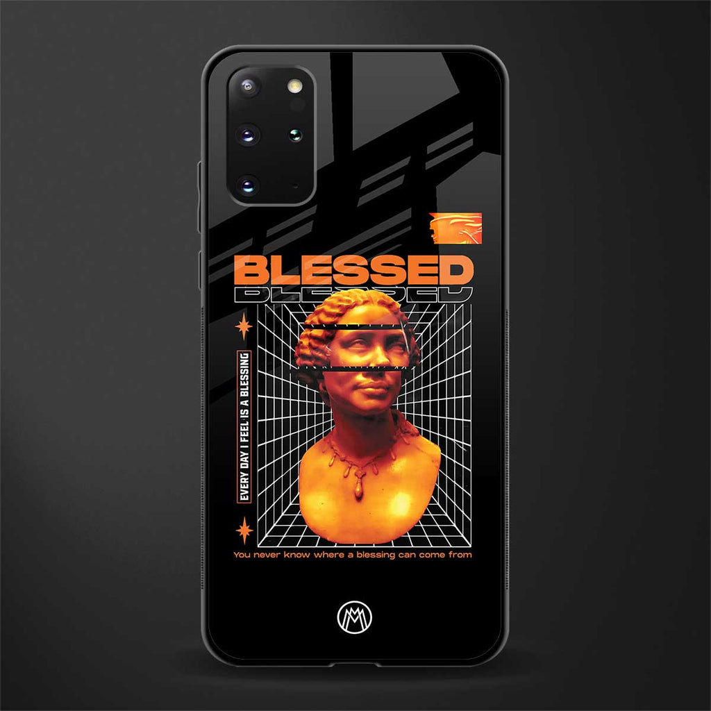 blessing glass case for samsung galaxy s20 plus image