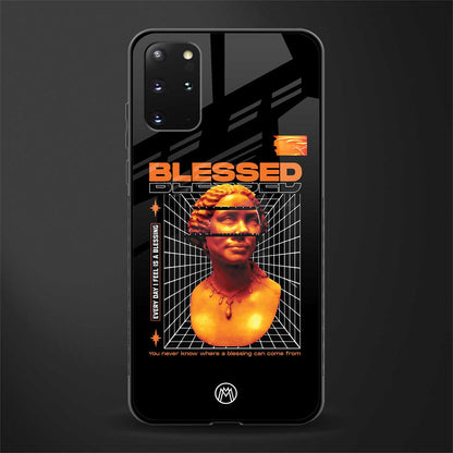 blessing glass case for samsung galaxy s20 plus image