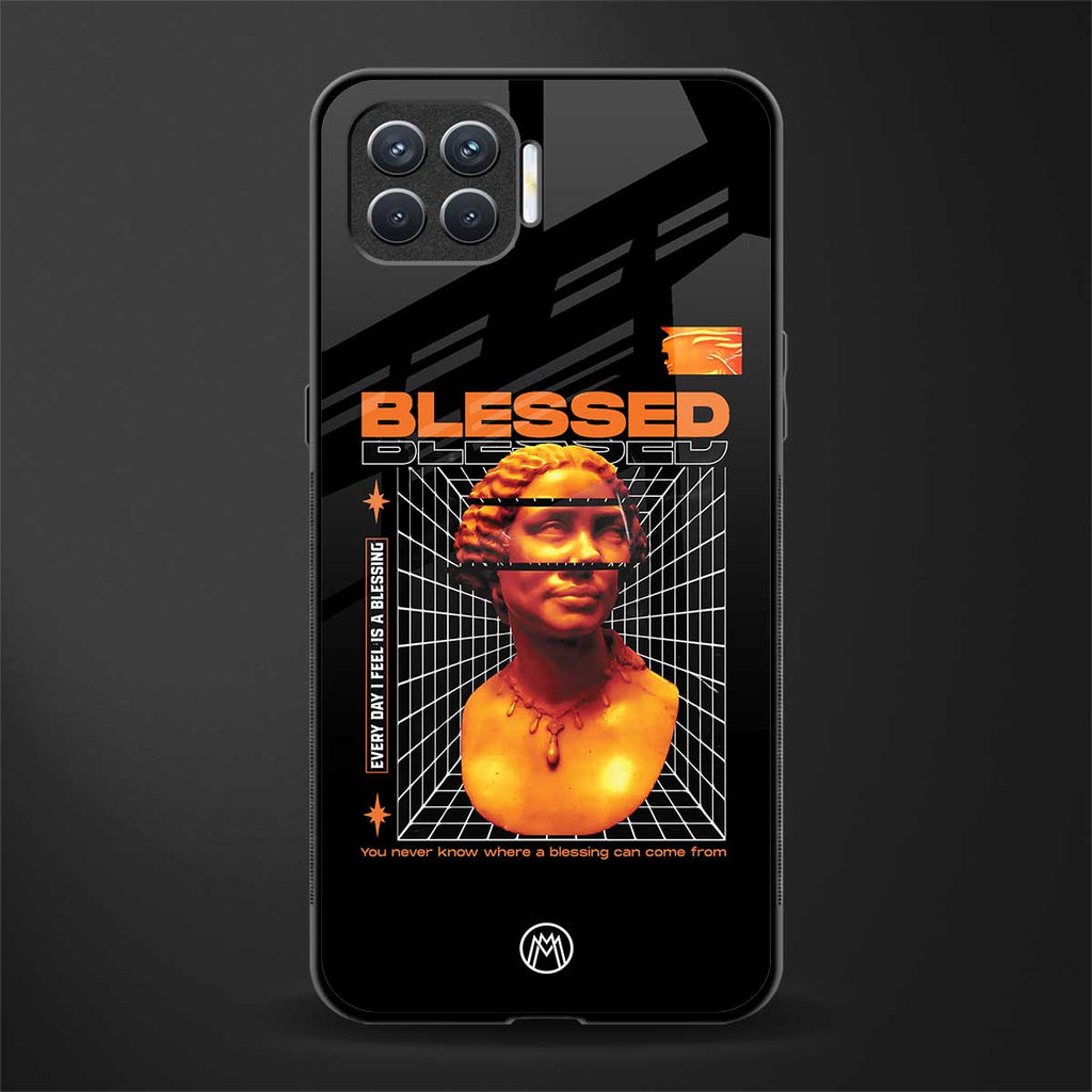 blessing glass case for oppo f17 image