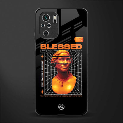 blessing glass case for redmi note 10 image