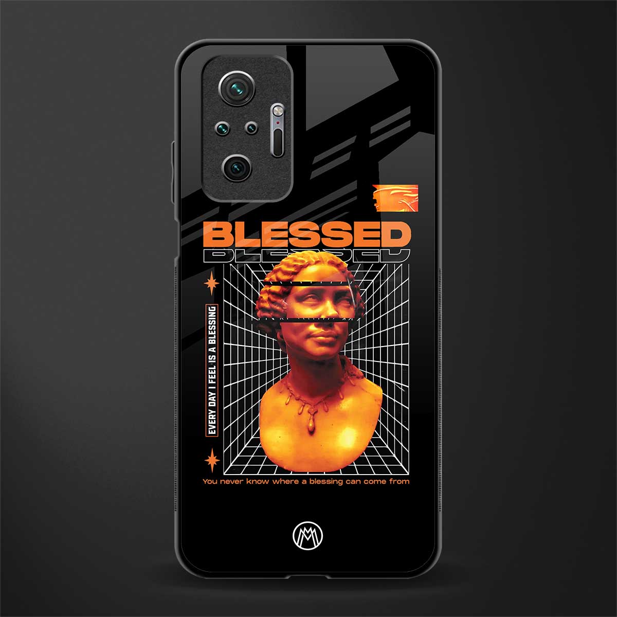 blessing glass case for redmi note 10 pro image