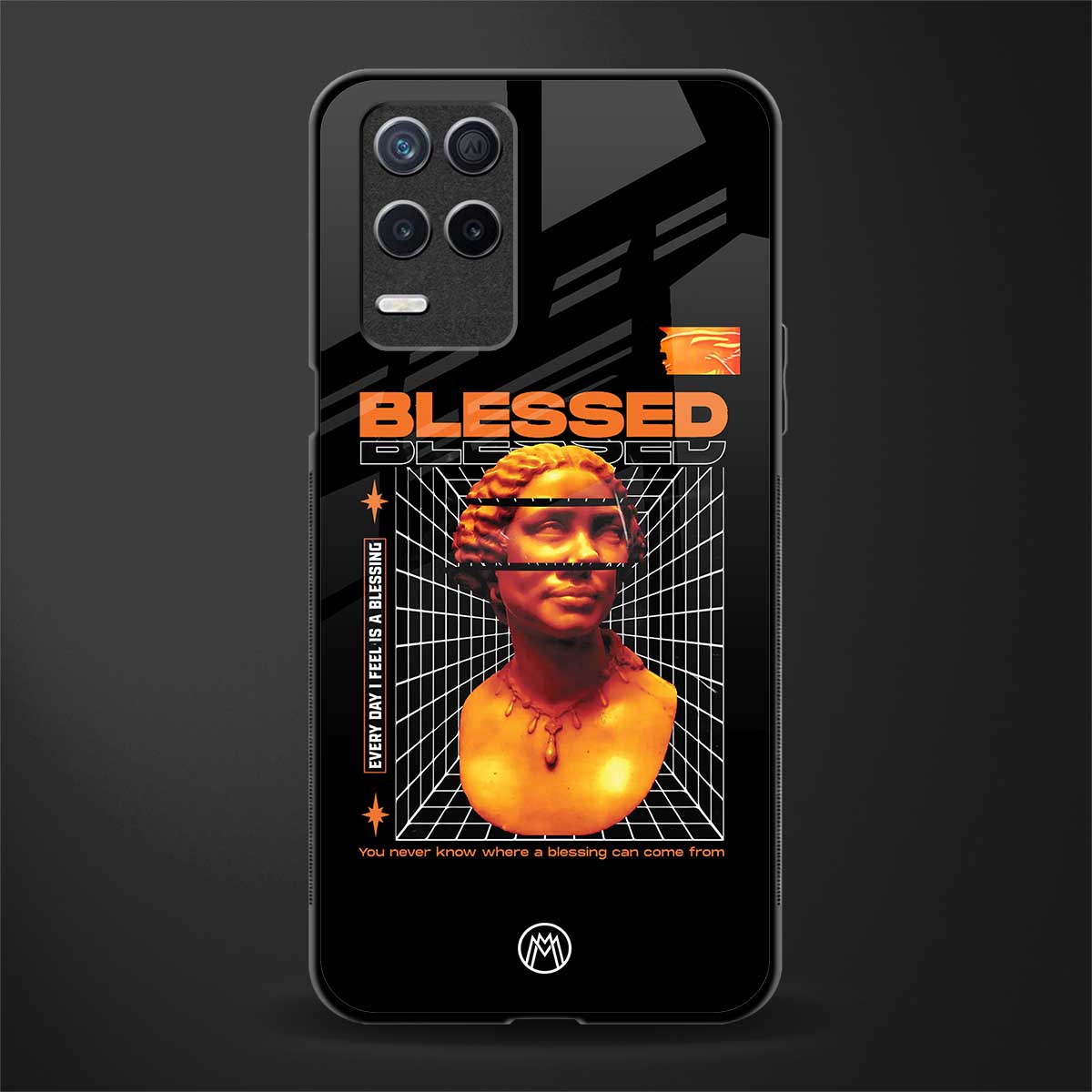 blessing glass case for realme narzo 30 5g image