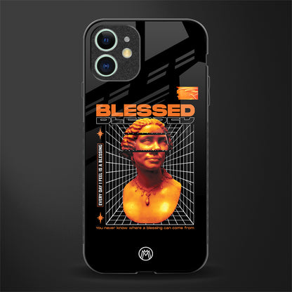 blessing glass case for iphone 12 mini image