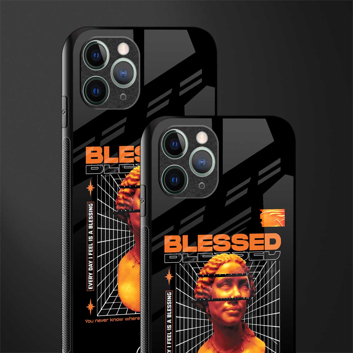 blessing glass case for iphone 11 pro image-2