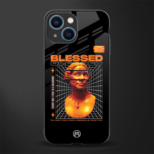 blessing glass case for iphone 13 mini image
