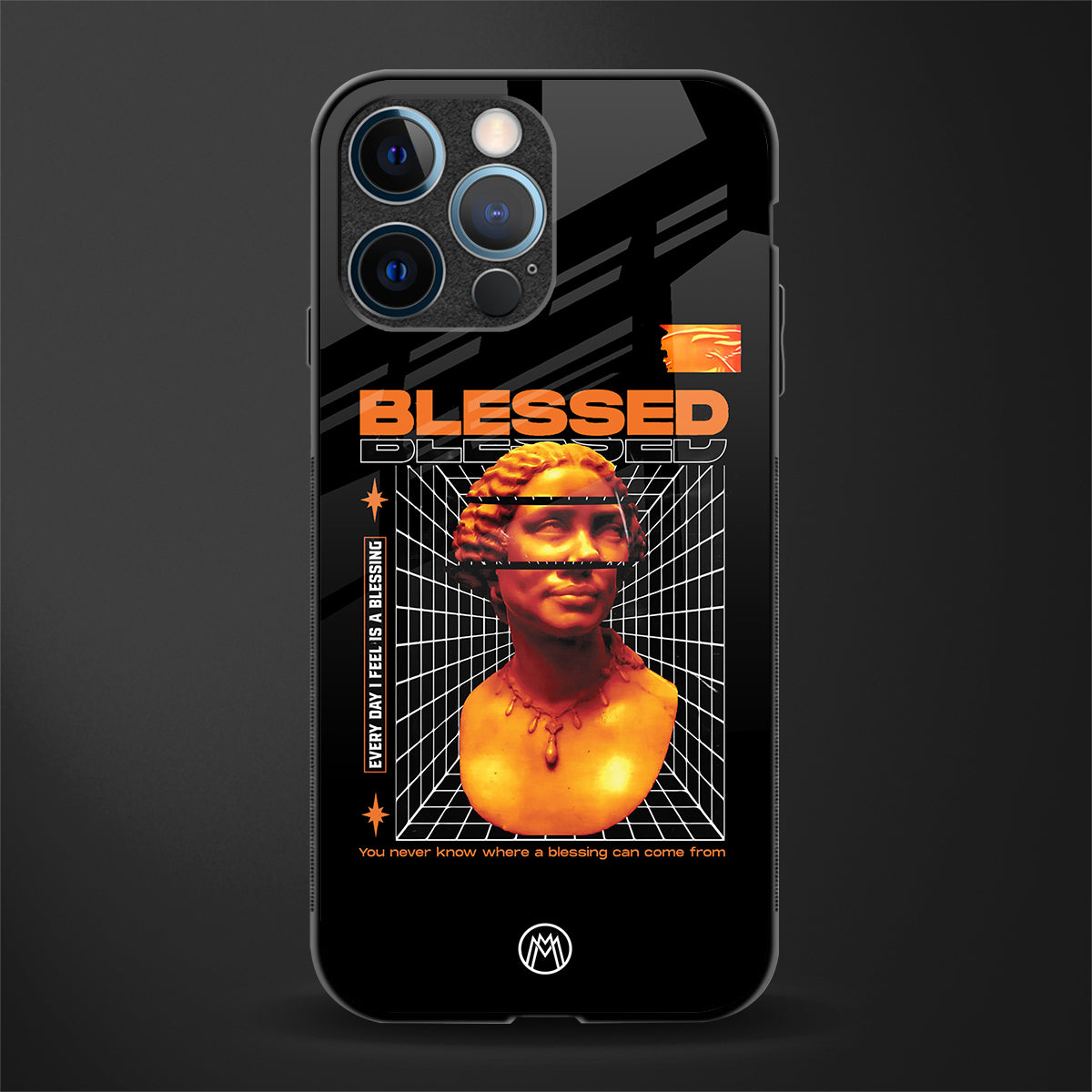 blessing glass case for iphone 12 pro image