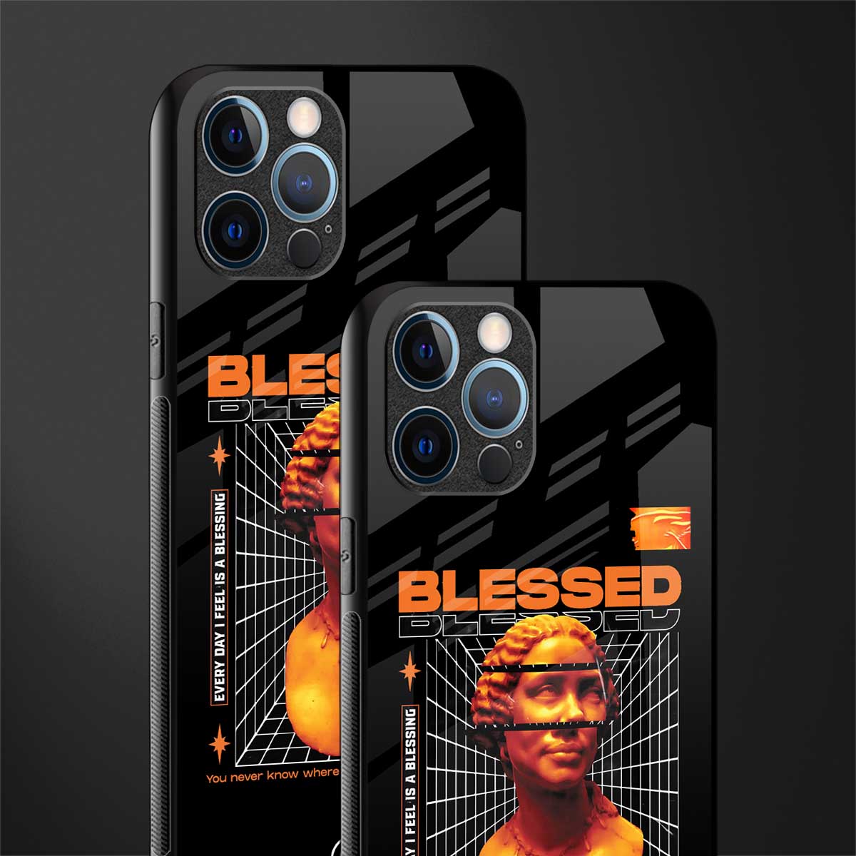 blessing glass case for iphone 12 pro max image-2
