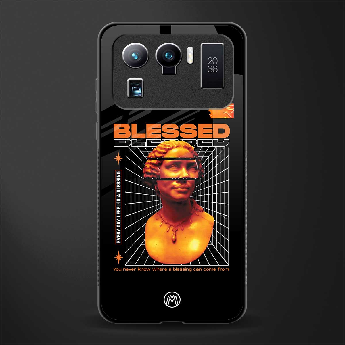 blessing glass case for mi 11 ultra 5g image