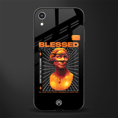 blessing glass case for iphone xr image