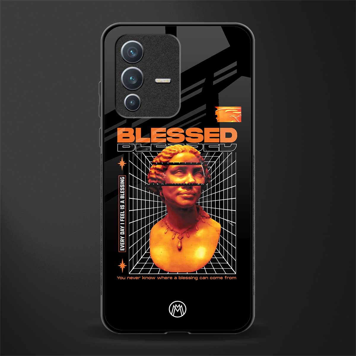 blessing glass case for vivo v23 5g image