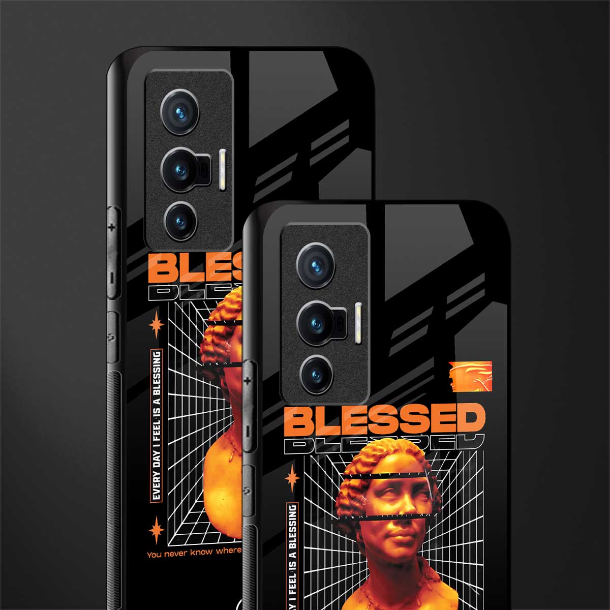 blessing glass case for vivo x70 image-2