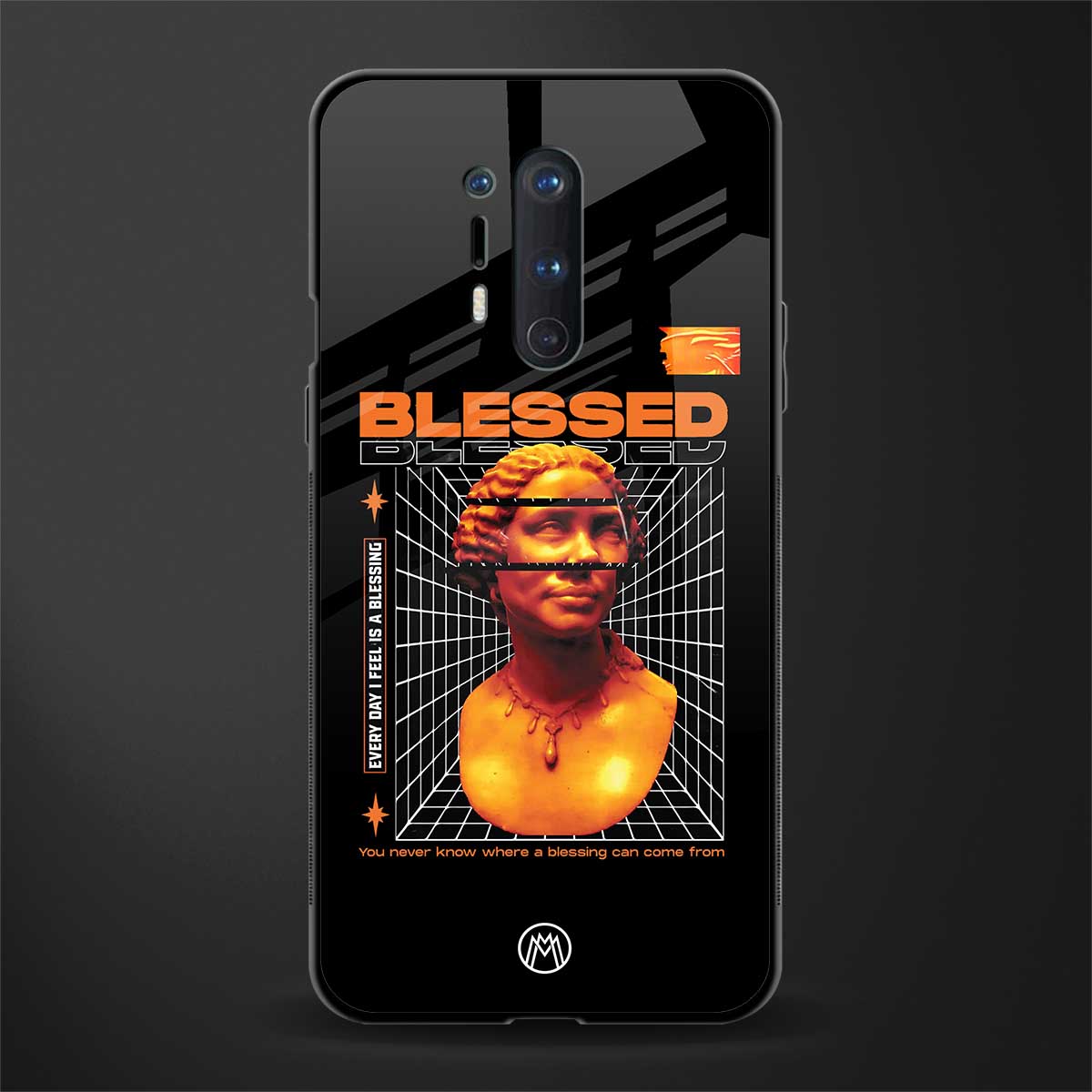 blessing glass case for oneplus 8 pro image