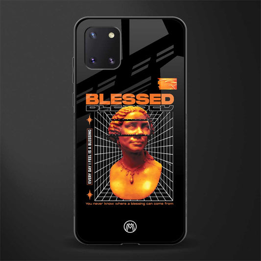 blessing glass case for samsung a81 image