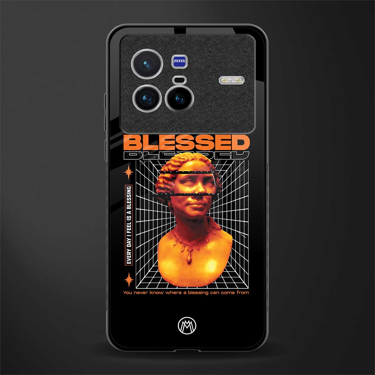 blessing glass case for vivo x80 image