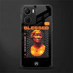 blessing back phone cover | glass case for vivo y16