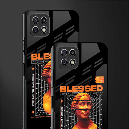 blessing back phone cover | glass case for samsung galaxy f42