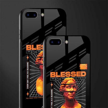 blessing glass case for iphone 7 plus image-2