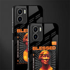 blessing back phone cover | glass case for vivo y72