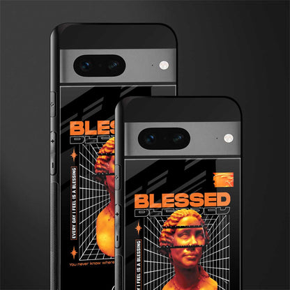 blessing back phone cover | glass case for google pixel 7