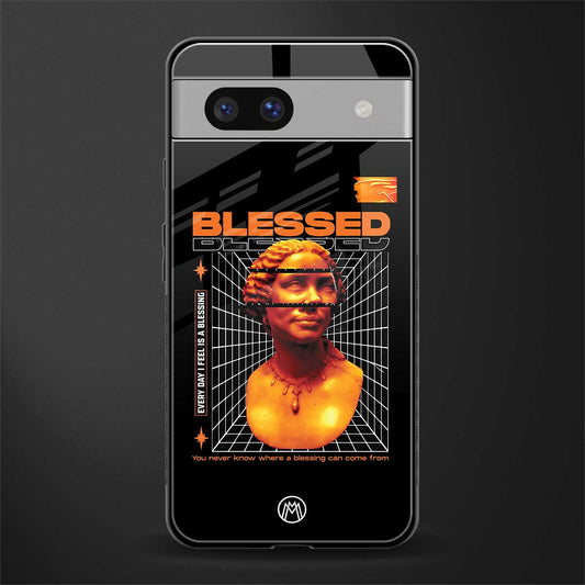 blessing back phone cover | glass case for Google Pixel 7A