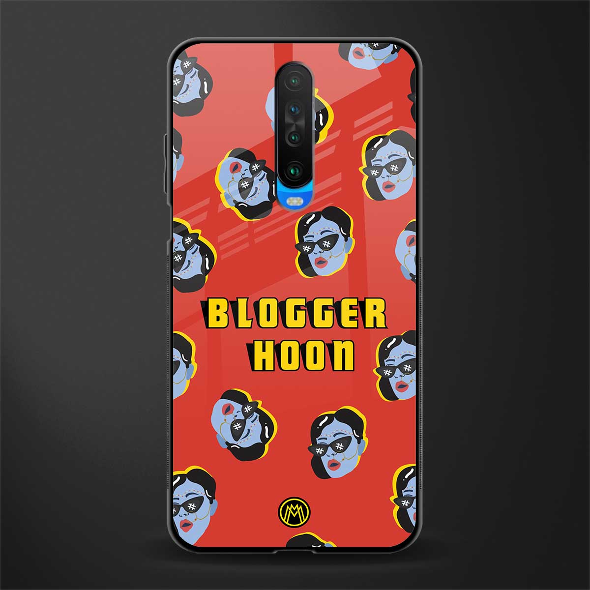 blogger hoon glass case for poco x2 image