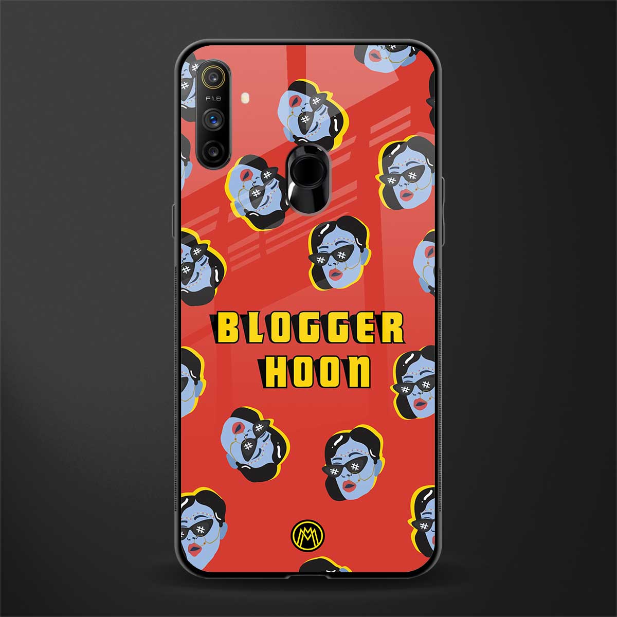 blogger hoon glass case for realme narzo 10a image