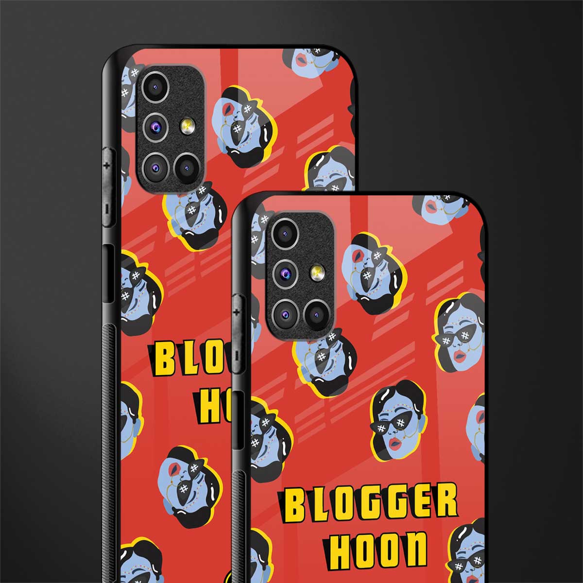 blogger hoon glass case for samsung galaxy m31s image-2